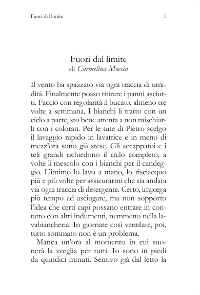 Fuori dal limite - Il tempo dell'assenza