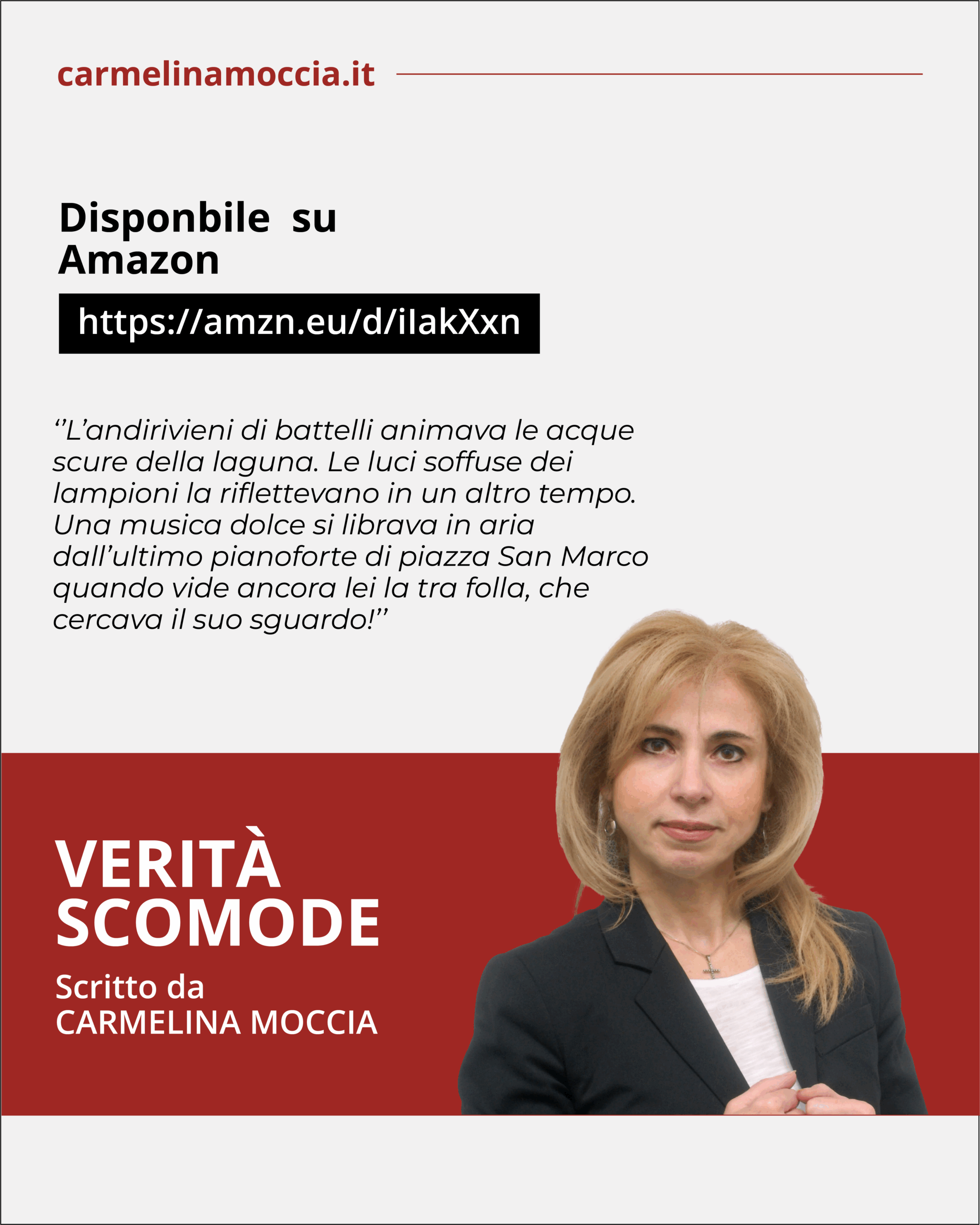 Verità Scomode di Carmelina Moccia